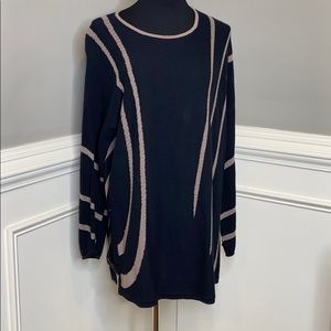 Lisa Todd Sweater XL Cotton/Spandex